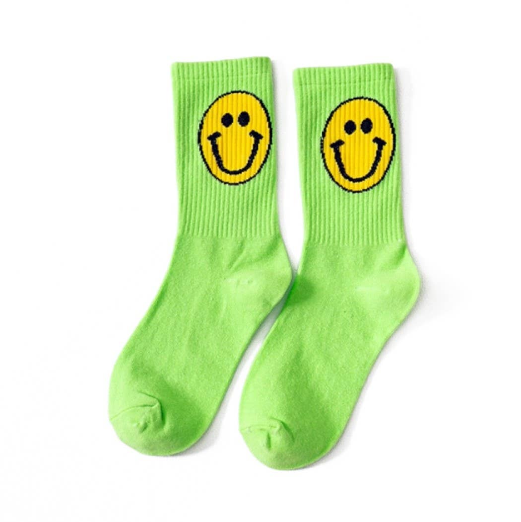 Happy Face Socks for Girls