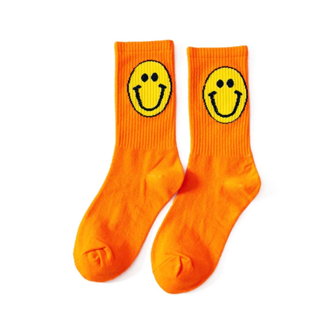 Happy Face Socks for Girls