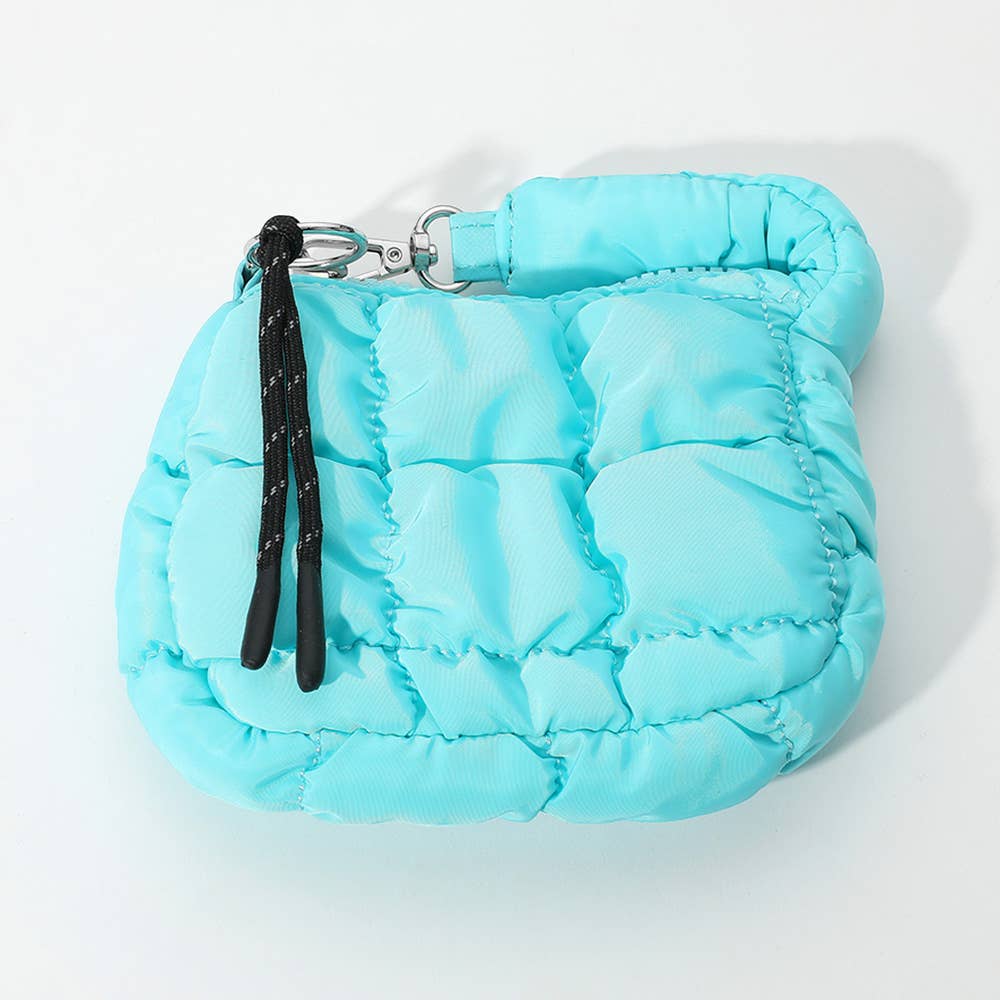 Quilted Puffer Mini Purse Bag / Bag Charm