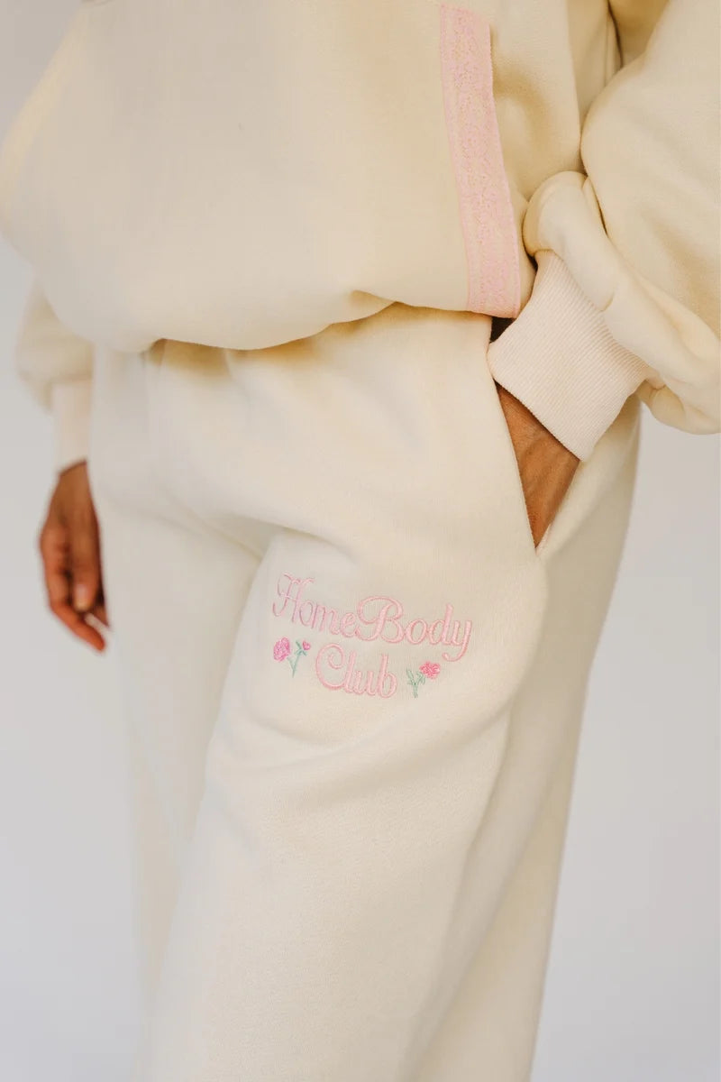Homebody Club Junior Wide Leg Sweatpants | Happy Camp3r