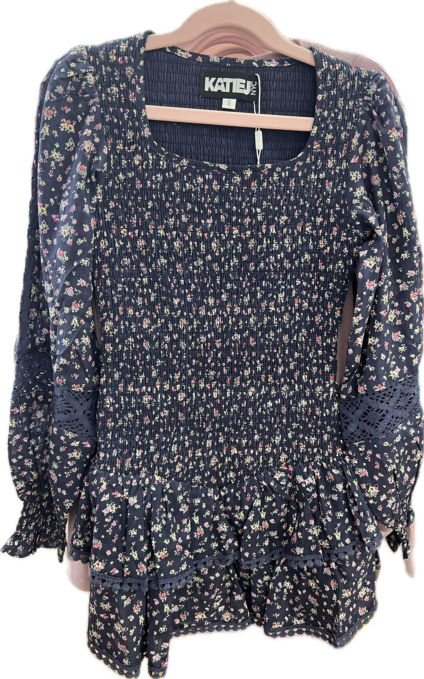 Tracy Dress in Midnight Ditsy - KatieJ NYC