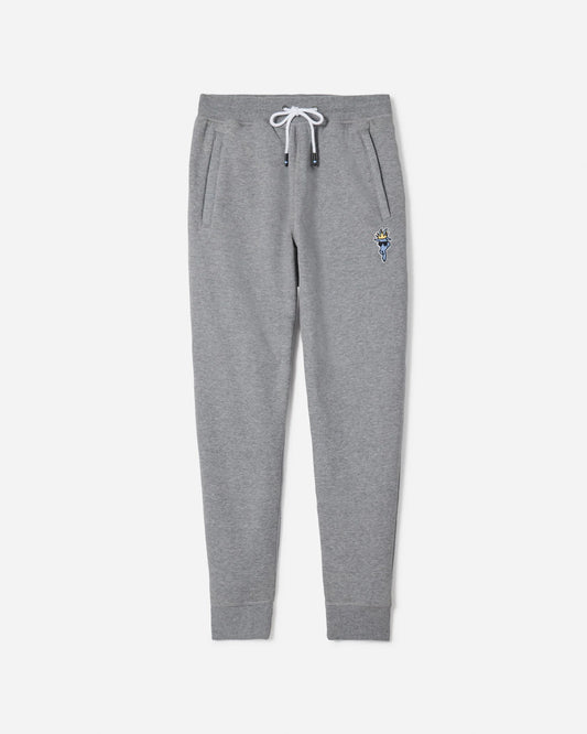 Kids' OG Fleece Jogger in Gray - GOAT