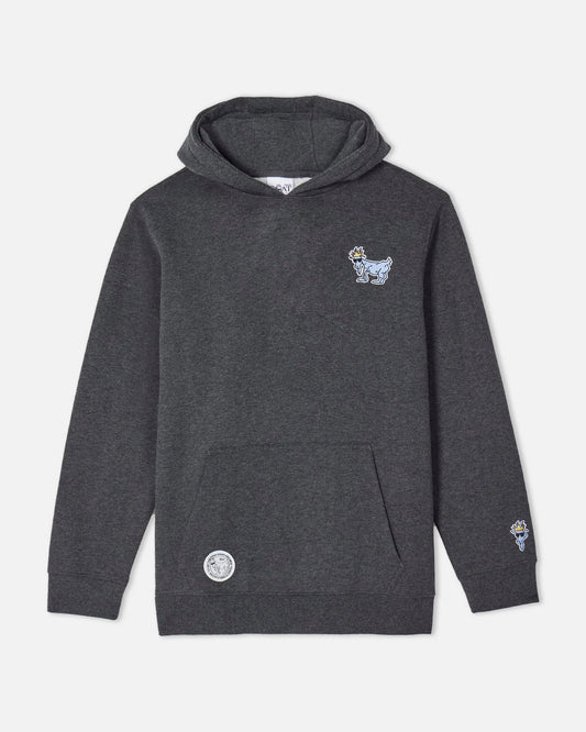 Kids' OG Hooded Sweatshirt dark gray - GOAT