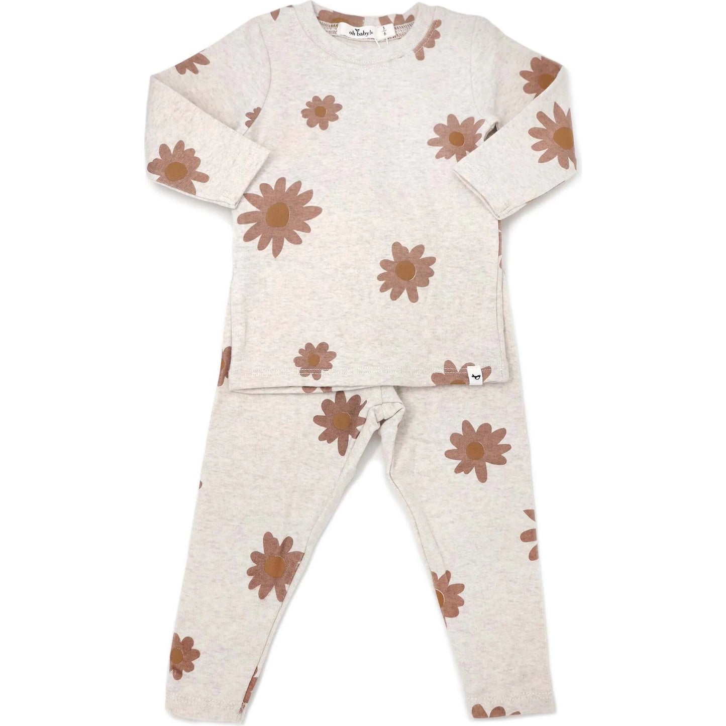 Blush Daisies 2pc set - oh baby!
