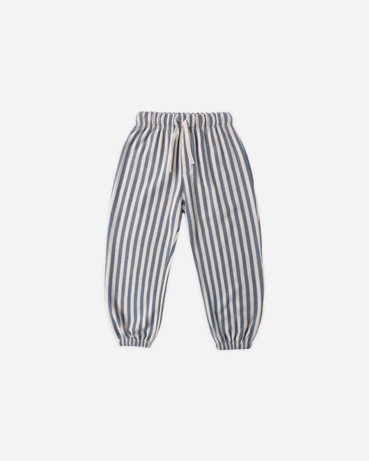 Relaxed Jogger in marine stripe