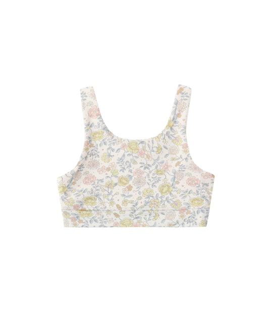 Swift Sports Bra in Citron Bloom