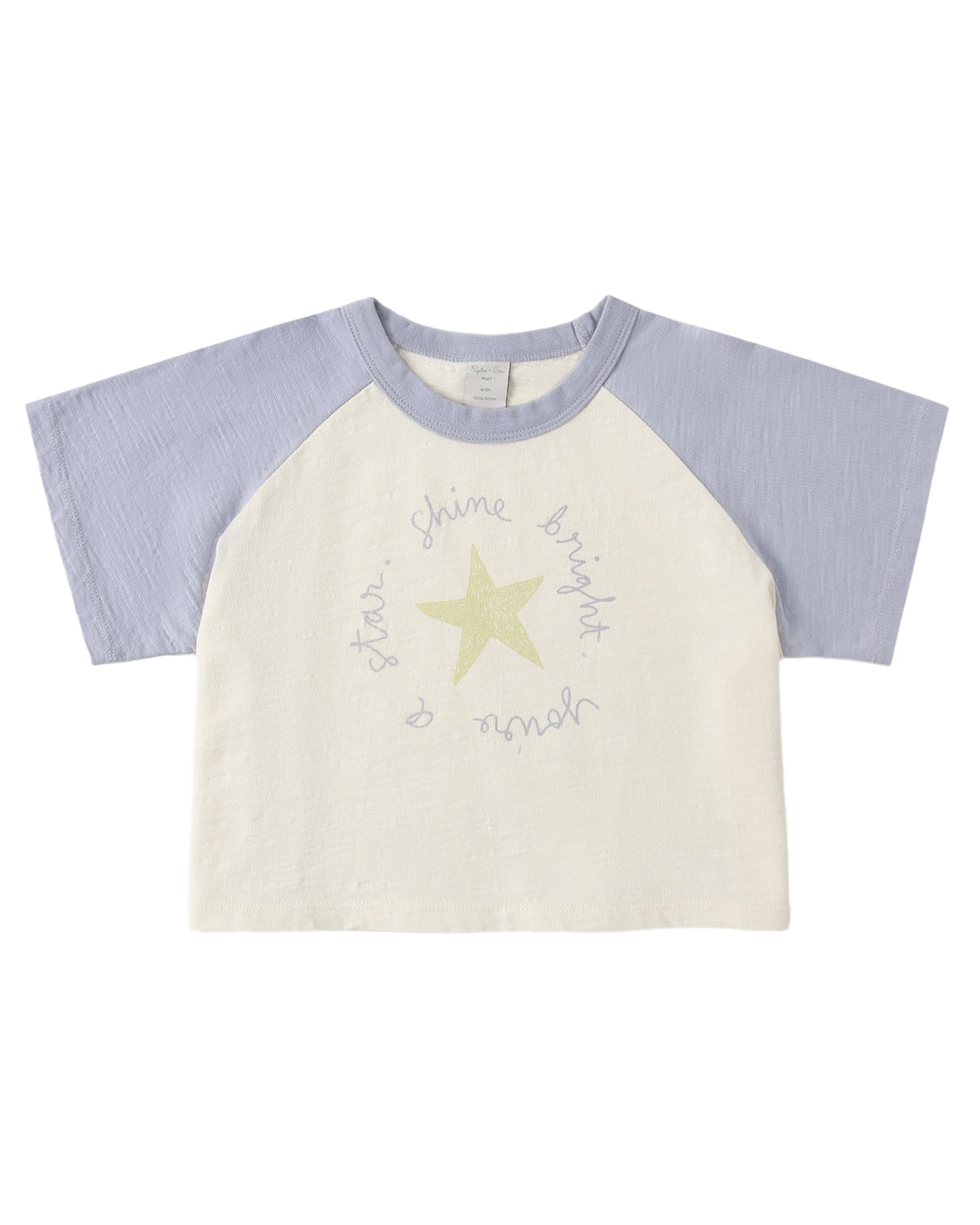 Raglan Crop Tee - Shine Bright