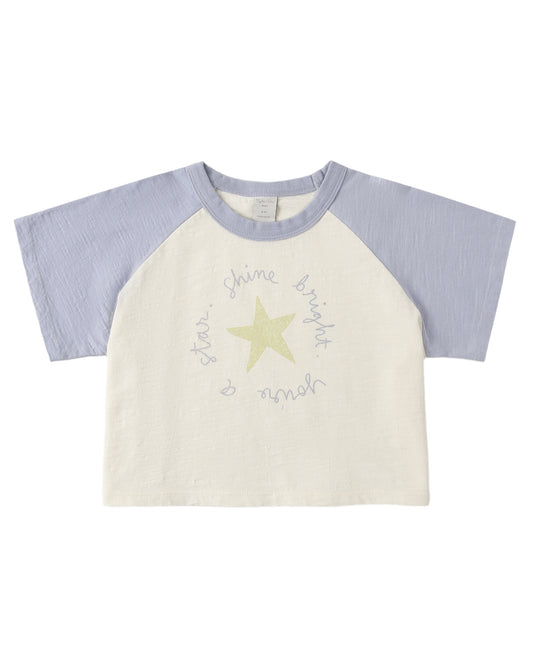 Raglan Crop Tee - Shine Bright