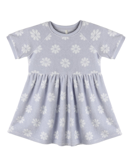 Rylee & Cru - Raglan Dress in Periwinkle Daisy