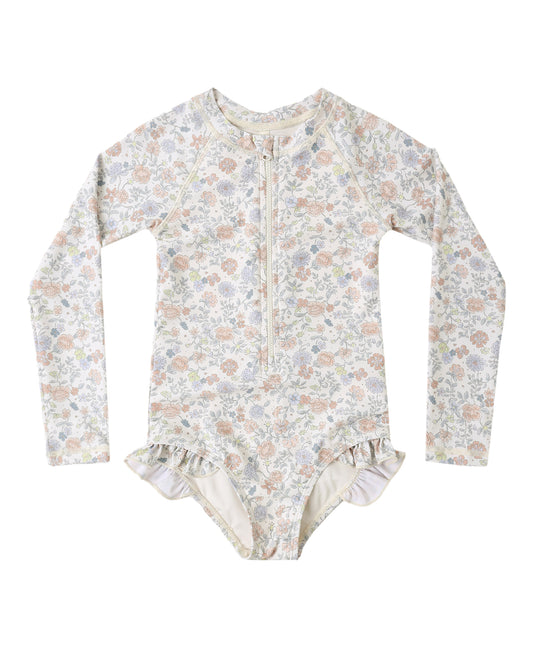 Rashguard One Piece in Bloom