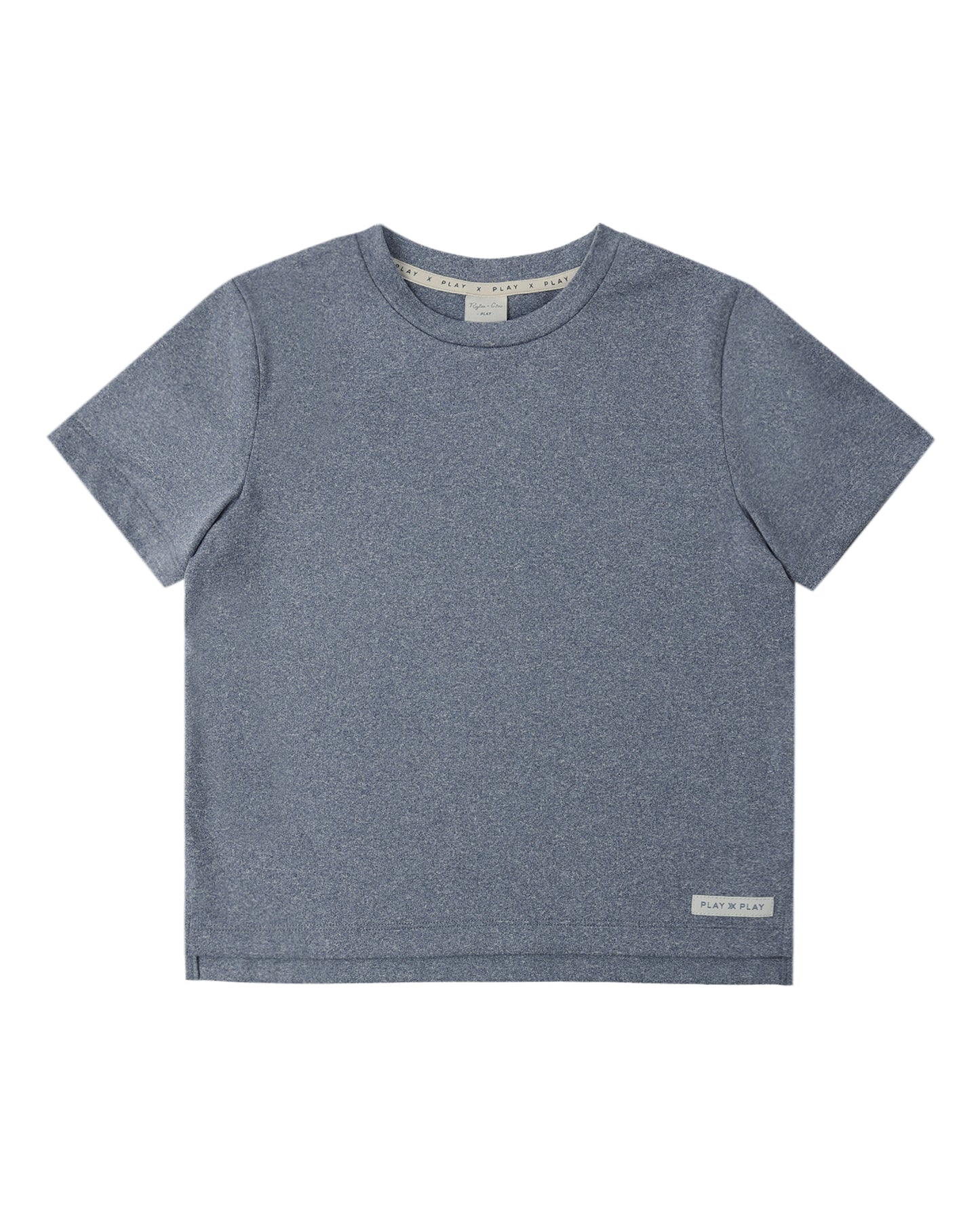 Cove Essential Tee in heathered marine