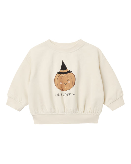Lil Pumpkin Fleece Sweatshirt - Rylee + Cru