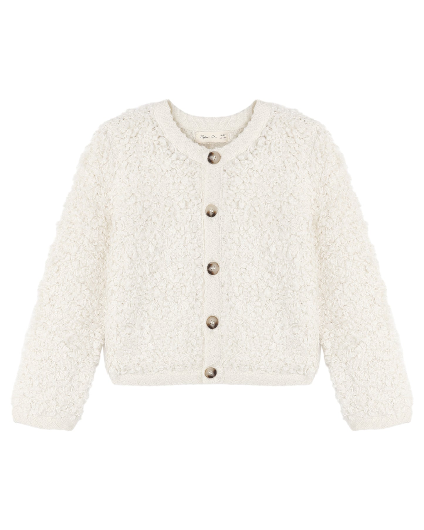Chloe Cardigan Natural - Rylee + Cru