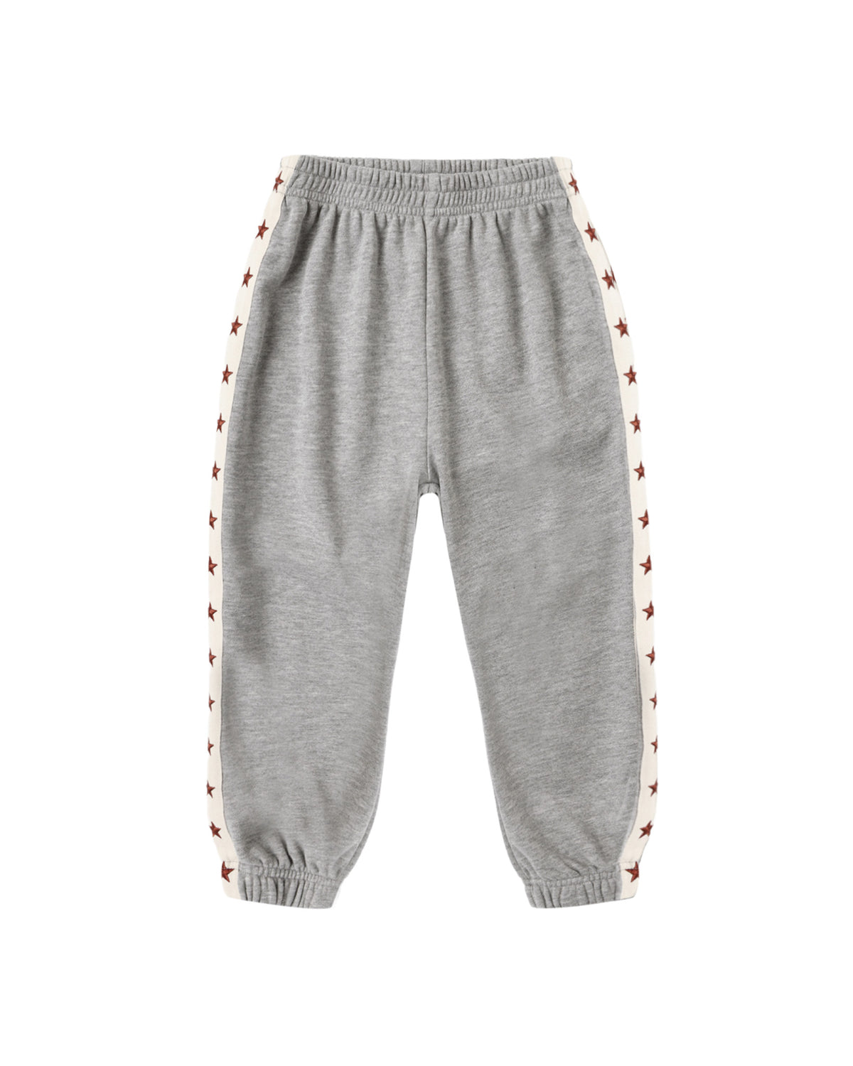 Paneled Sweatpant in Heathered Dusty Blue | Rylee + Cru