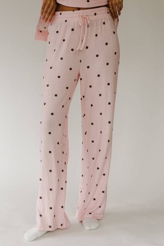 Spotted Pink Lucy Bottoms - Happy Camp3r