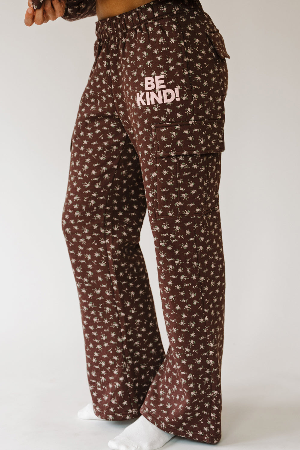Be the Kind Cargo Sweatpants - Happy Camp3r