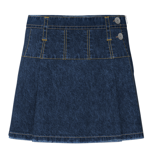 Pleated Wrap Skirt - Jordache