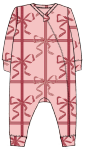 Baby Bamboo Romper - Pink Chicken
