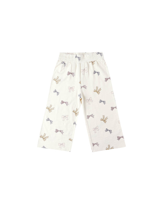 Wide leg pants - Bows
