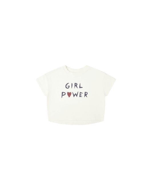 Boxy Tee Girl Power - Rylee + Cru