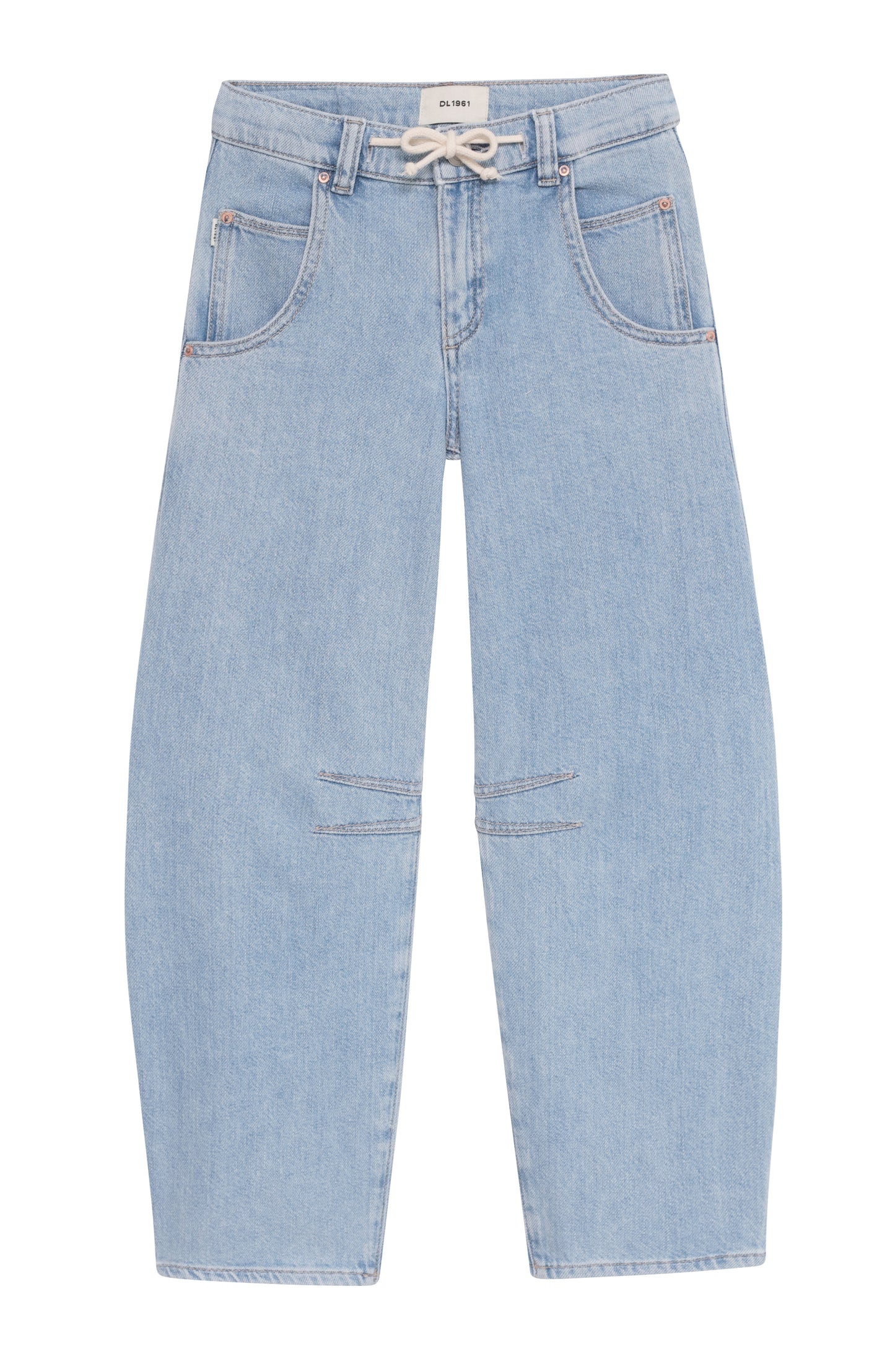 Lilia Barrel Jean in beach wave drawcord- DL1961