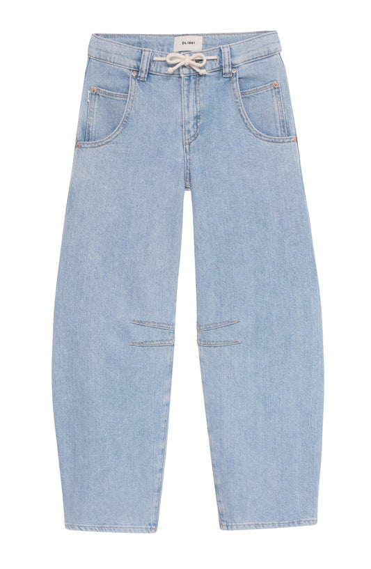 Lilia Barrel Jean in beach wave drawcord- DL1961