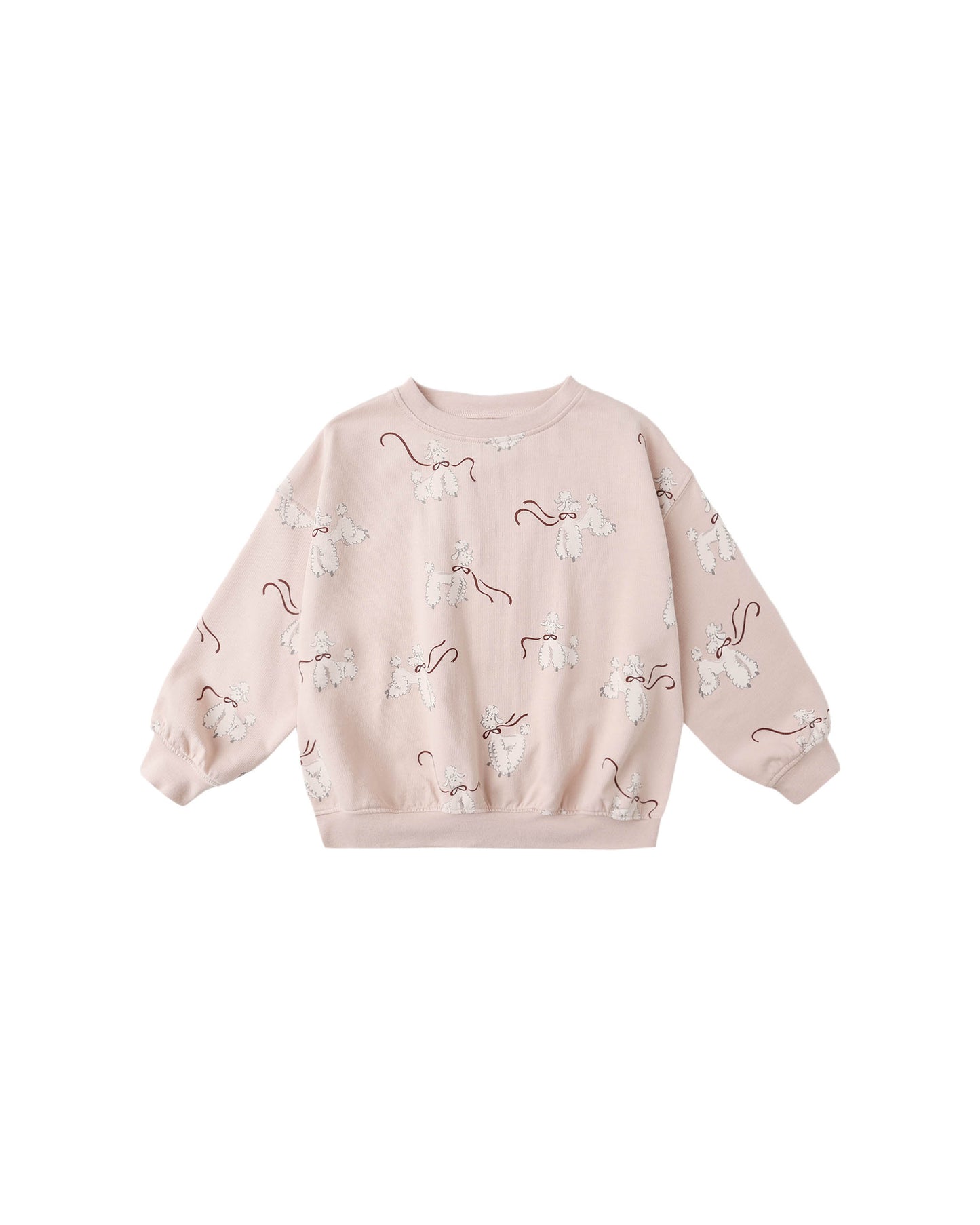Relaxed sweatshirt - Poodles