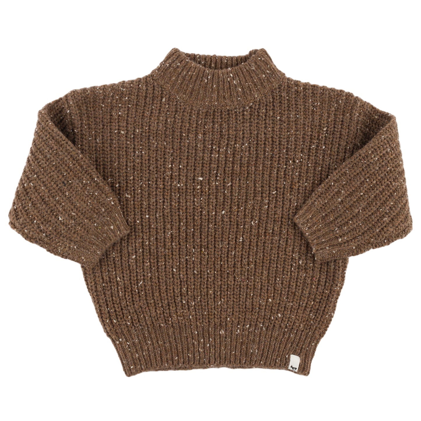 Speckle Knit Grandpa Knitted Pullover - oh baby!