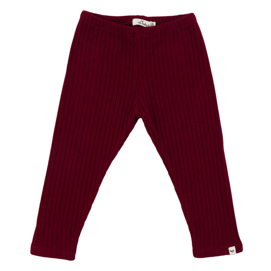 Wide Rib Fuzzy Sweater Knit Legging - oh baby!
