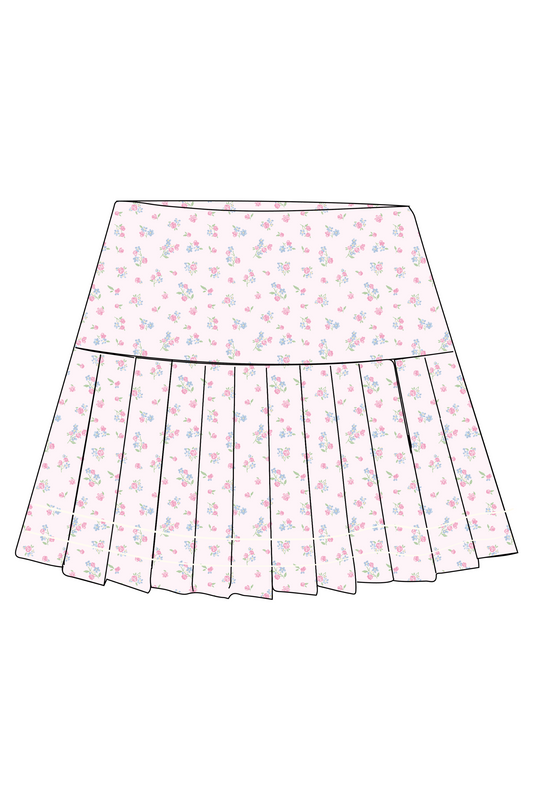 Cottage Petals Youth Ella Skirt - Happy Camp3r
