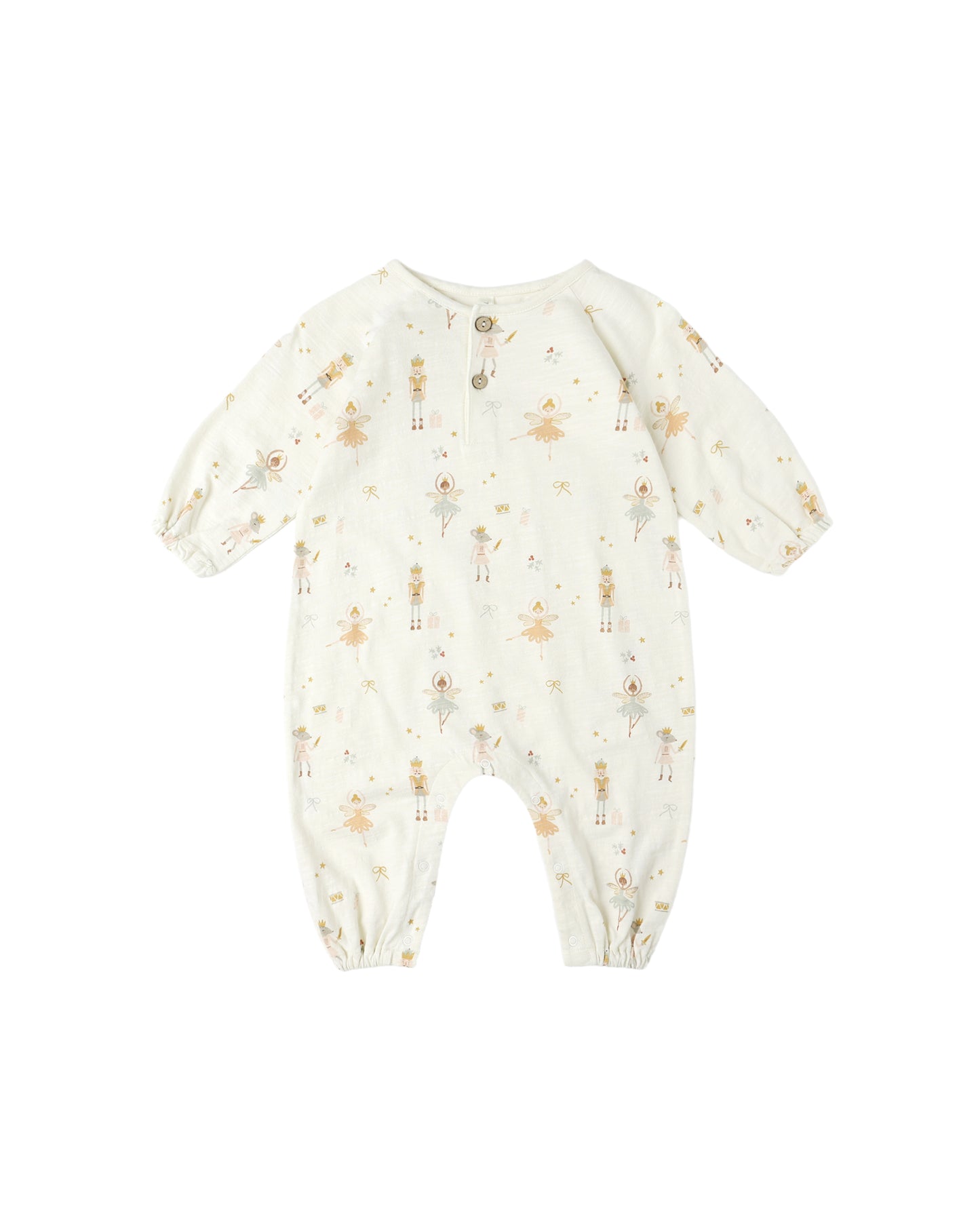 Henley Jumpsuit in Nutcracker - Rylee + Cru
