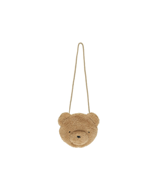 Bear Purse in Gold - Rylee + Cru